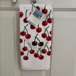 ***NWT*** Target Casual Home Cherry Kitchen Towel